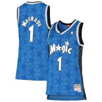 Женская Джерси Orlando Magic Tracy McGrady Mitchell & Ness Blue 2000/01 Hardwood Classics Swingman