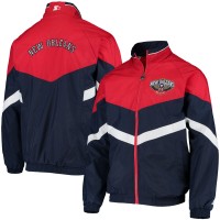 Куртка New Orleans Pelicans Starter Bank Shot Oxford - Navy/Red