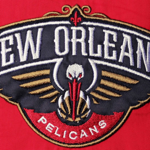Куртка New Orleans Pelicans Starter Bank Shot Oxford - Navy/Red