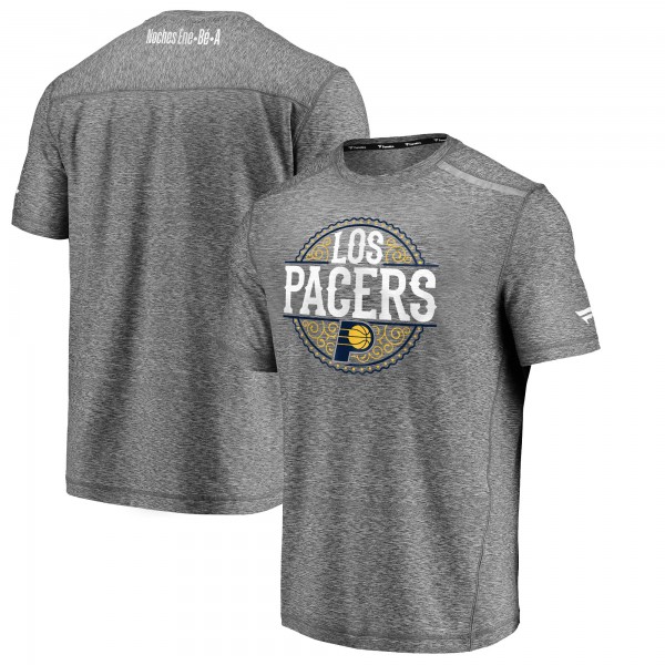 Футболка Indiana Pacers Noches Ene-Be-A Clutch Shooting - Heather Gray