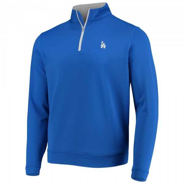 Кофта на короткой молнии Los Angeles Dodgers Peter Millar Perth Solid Stretch - Royal
