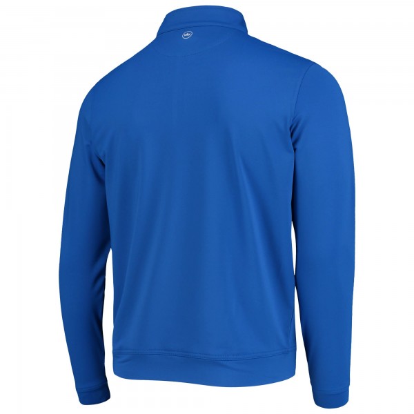 Кофта на короткой молнии Los Angeles Dodgers Peter Millar Perth Solid Stretch - Royal