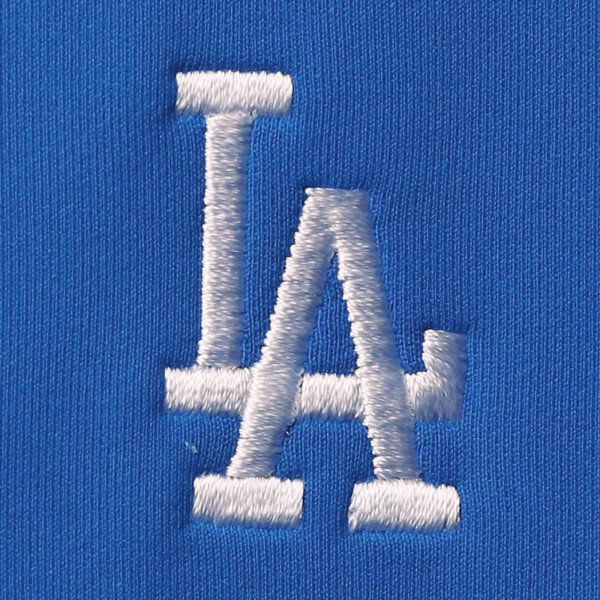 Кофта на короткой молнии Los Angeles Dodgers Peter Millar Perth Solid Stretch - Royal