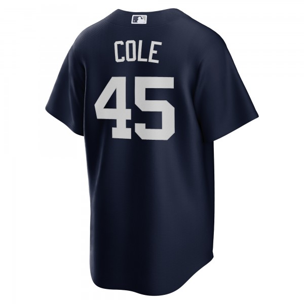 New York Yankees Gerrit Cole Nike Navy Alternate Replica Player Name Jersey