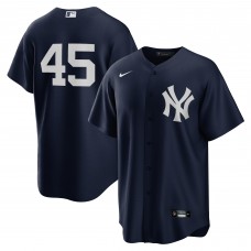 New York Yankees Gerrit Cole Nike Navy Alternate Replica Player Name Jersey