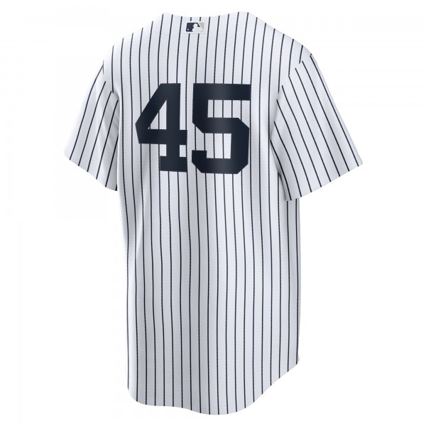 New York Yankees Gerrit Cole Nike White Home Replica Player Name Jersey