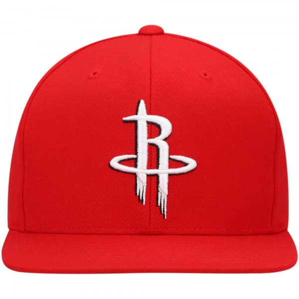 Бейсболка Houston Rockets Mitchell & Ness Team Ground - Red - официальный мерч NBA