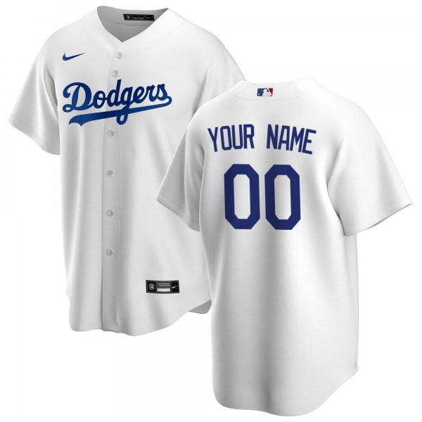 Игровая форма  Los Angeles Dodgers Nike Home Replica Custom - White