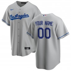 Игровая форма  Los Angeles Dodgers Nike Road Replica Custom - Gray
