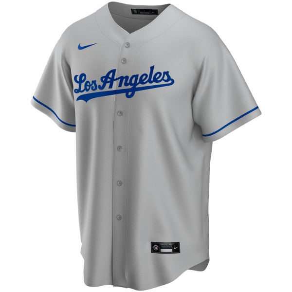 Игровая форма  Los Angeles Dodgers Nike Road Replica Custom - Gray