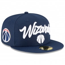 Бейсболка Washington Wizards New Era 2020 NBA Draft OTC 59FIFTY - Navy