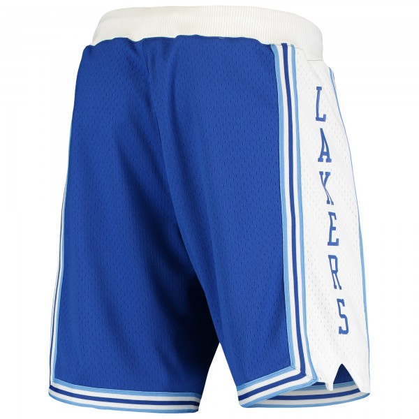 Шорты Los Angeles Lakers Mitchell & Ness 2009/2010 Hardwood Classics Authentic - Blue/White