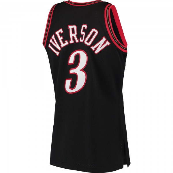 Игровая форма  Allen Iverson Philadelphia 76ers Mitchell & Ness 1997 Hardwood Classics Authentic - Black