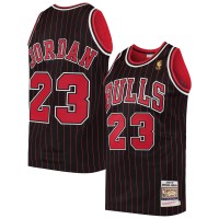 Игровая форма Michael Jordan Chicago Bulls Mitchell & Ness 1996 Hardwood Classics Authentic- Black