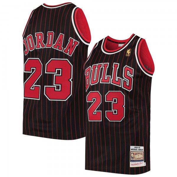 Игровая майка Michael Jordan Chicago Bulls Mitchell & Ness 1996 Hardwood Classics Authentic- Black - оригинальная джерси НБА