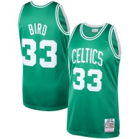 Игровая джерси Larry Bird Boston Celtics Mitchell & Ness 1985/86 Hardwood Classics Authentic - Kelly Green