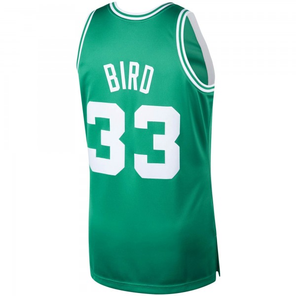 Игровая джерси Larry Bird Boston Celtics Mitchell & Ness 1985/86 Hardwood Classics Authentic - Kelly Green
