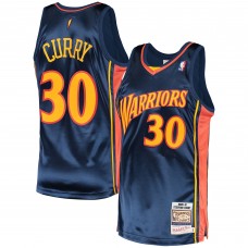 Игровая форма  Stephen Curry Golden State Warriors Mitchell & Ness 2009 Hardwood Classics Authentic - Navy