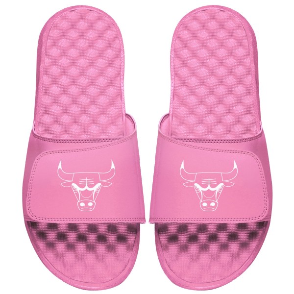 Детские шлепки Chicago Bulls ISlide Primary Logo - Pink
