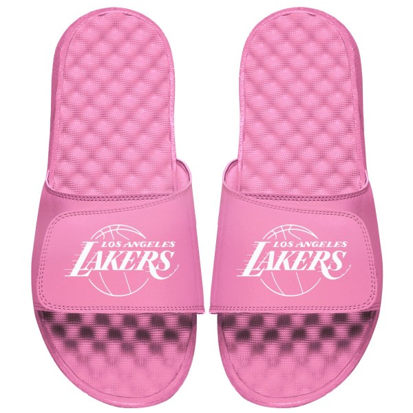 Детские шлепки Los Angeles Lakers ISlide Primary Logo - Pink
