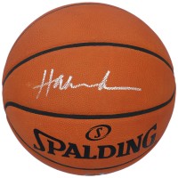Баскетбольный мяч Hakeem Olajuwon Houston Rockets Fanatics Authentic Autographed Spalding Official Game