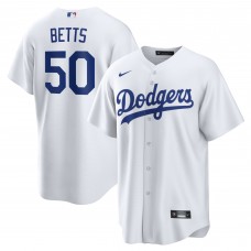 Игровая форма  Mookie Betts Los Angeles Dodgers Nike Home Replica Player Name - White
