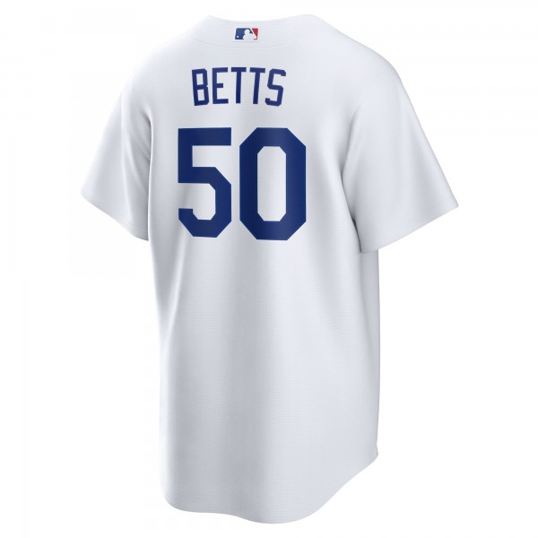 Игровая форма  Mookie Betts Los Angeles Dodgers Nike Home Replica Player Name - White