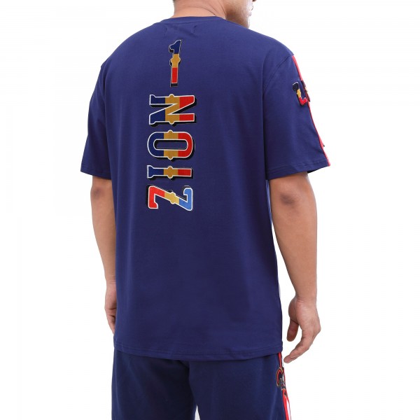 Футболка Zion Williamson New Orleans Pelicans Pro Standard - Navy