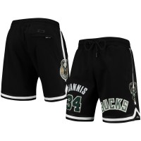 Шорты Giannis Antetokounmpo Milwaukee Bucks Pro Standard - Black