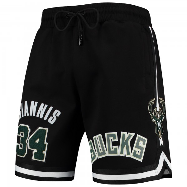 Шорты Giannis Antetokounmpo Milwaukee Bucks Pro Standard - Black - спортивная одежда НБА