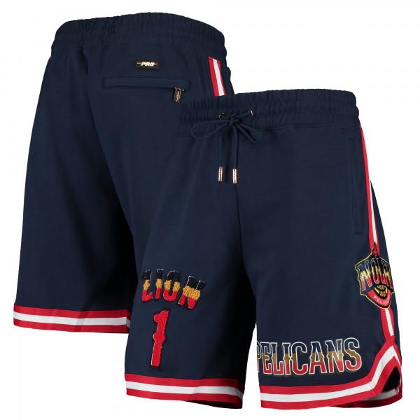 Шорты Zion Williamson New Orleans Pelicans Pro Standard - Navy - спортивная одежда НБА