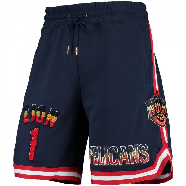 Шорты Zion Williamson New Orleans Pelicans Pro Standard - Navy - спортивная одежда НБА