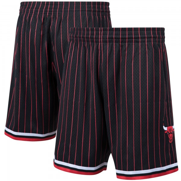Шорты Chicago Bulls Mitchell & Ness Hardwood Classics Primary Logo Swingman - Black