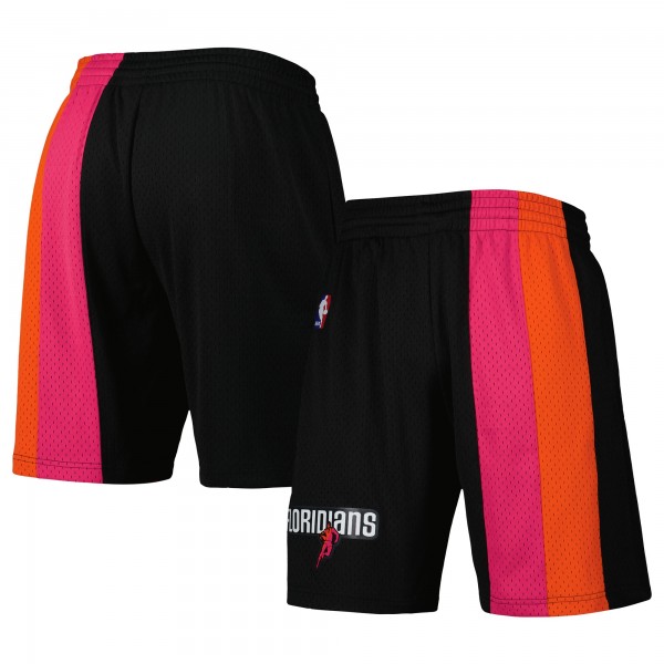 Шорты Miami Heat Mitchell & Ness Hardwood Classics Primary Logo Swingman - Black