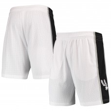 San Antonio Spurs Mitchell & Ness Hardwood Classics Primary Logo Swingman Shorts - White