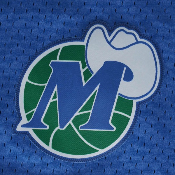 Шорты Dallas Mavericks Mitchell & Ness Hardwood Classics Primary Logo Swingman - Blue - спортивная одежда НБА
