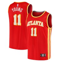 Игровая форма Trae Young Atlanta Hawks 2020/21 Fast Break - Icon Edition - Red