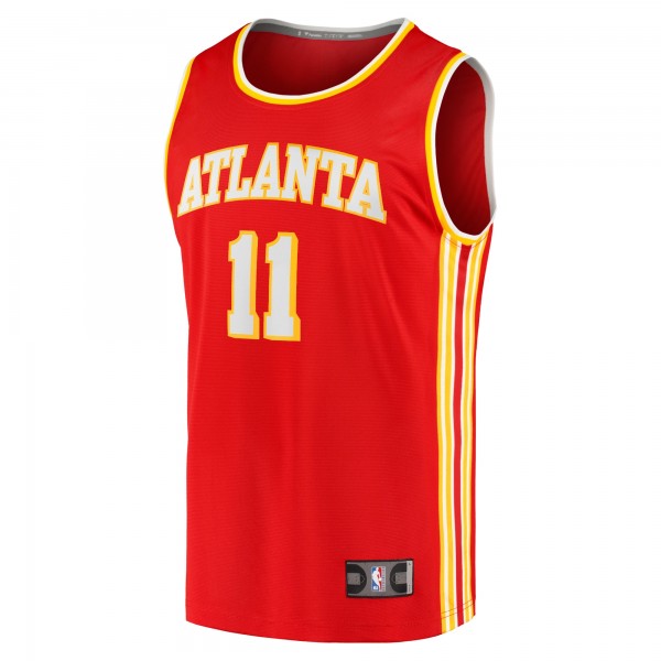 Игровая майка Trae Young Atlanta Hawks 2020/21 Fast Break - Icon Edition - Red - оригинальная джерси НБА