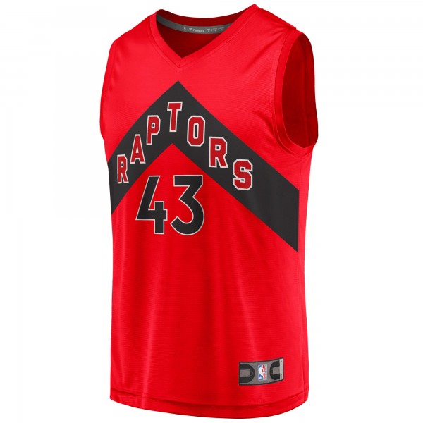 Детская игровая майка Pascal Siakam Toronto Raptors 2020/21 Fast Break - Red - Icon Edition - баскетбольная джерси NBA