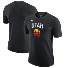 Футболка Utah Jazz Nike 2020/21 City Edition Logo - Black