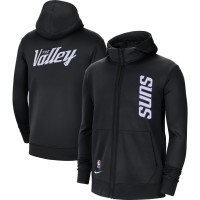 Толстовка на молнии Phoenix Suns Nike 2020/21 City Edition Showtime Performance - Black