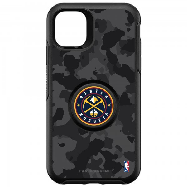 Чехол на телефон Denver Nuggets OtterBox Otter + PopSocket Symmetry Urban Camo iPhone