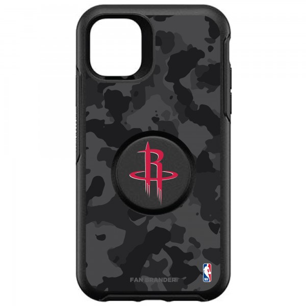 Чехол на телефон Houston Rockets OtterBox Otter + PopSocket Symmetry Urban Camo iPhone