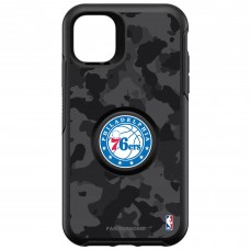Чехол на iPhone с попсокетом Philadelphia 76ers OtterBox