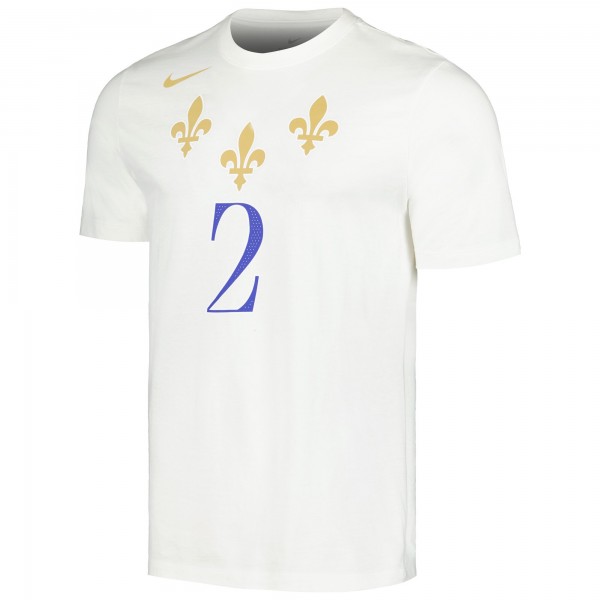 Футболка Lonzo Ball New Orleans Pelicans Nike 2020/21 City Edition Name & Number - White