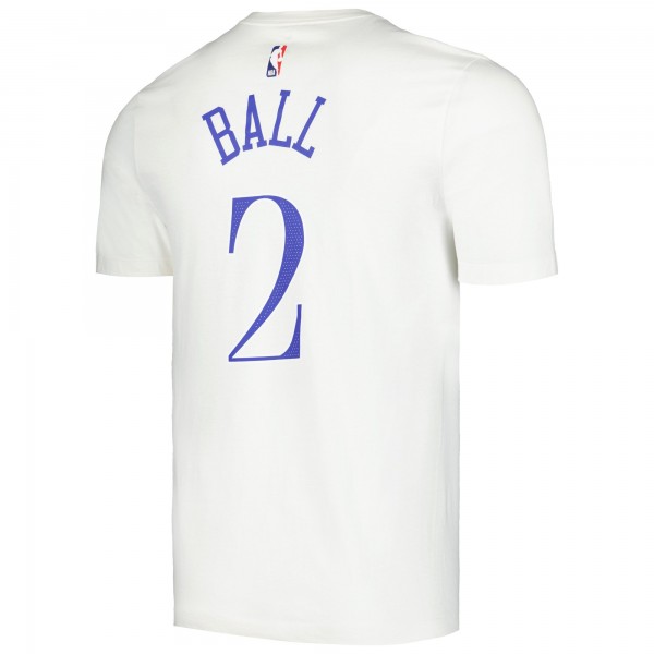 Футболка Lonzo Ball New Orleans Pelicans Nike 2020/21 City Edition Name & Number - White