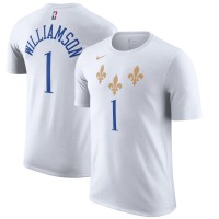 Футболка Zion Williamson New Orleans Pelicans Nike 2020/21 City Edition - White
