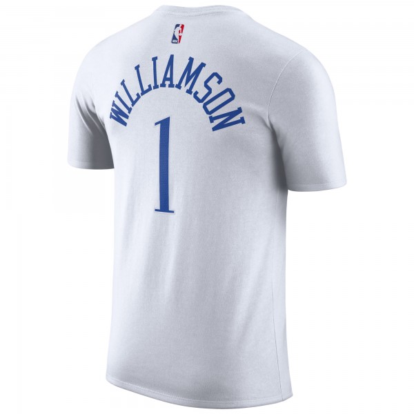 Футболка Zion Williamson New Orleans Pelicans Nike 2020/21 City Edition - White