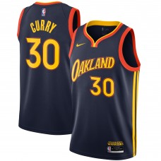 Stephen Curry Golden State Warriors Nike 2020/21 Swingman Player Jersey Navy - City Edition