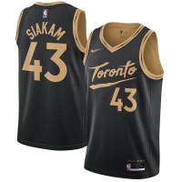Игровая форма Pascal Siakam Toronto Raptors Nike 2020/21 Swingman Black - City Edition